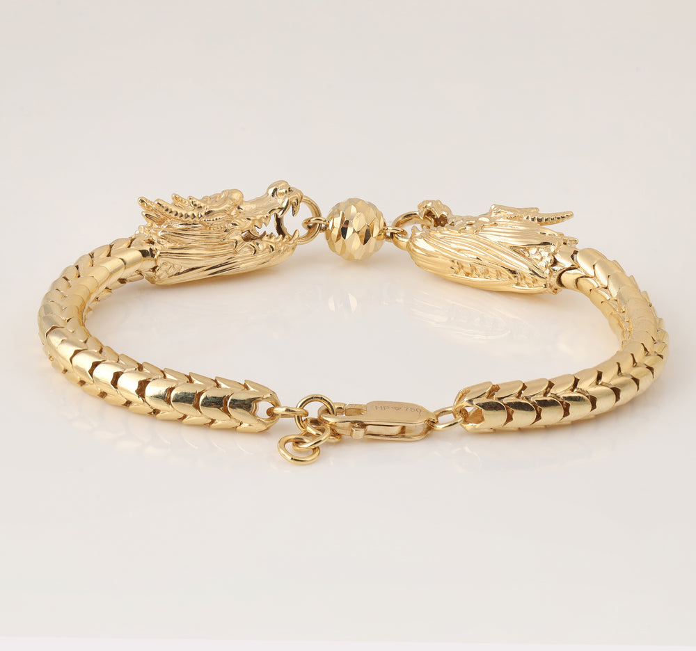 18K Gold Bracelet L10492