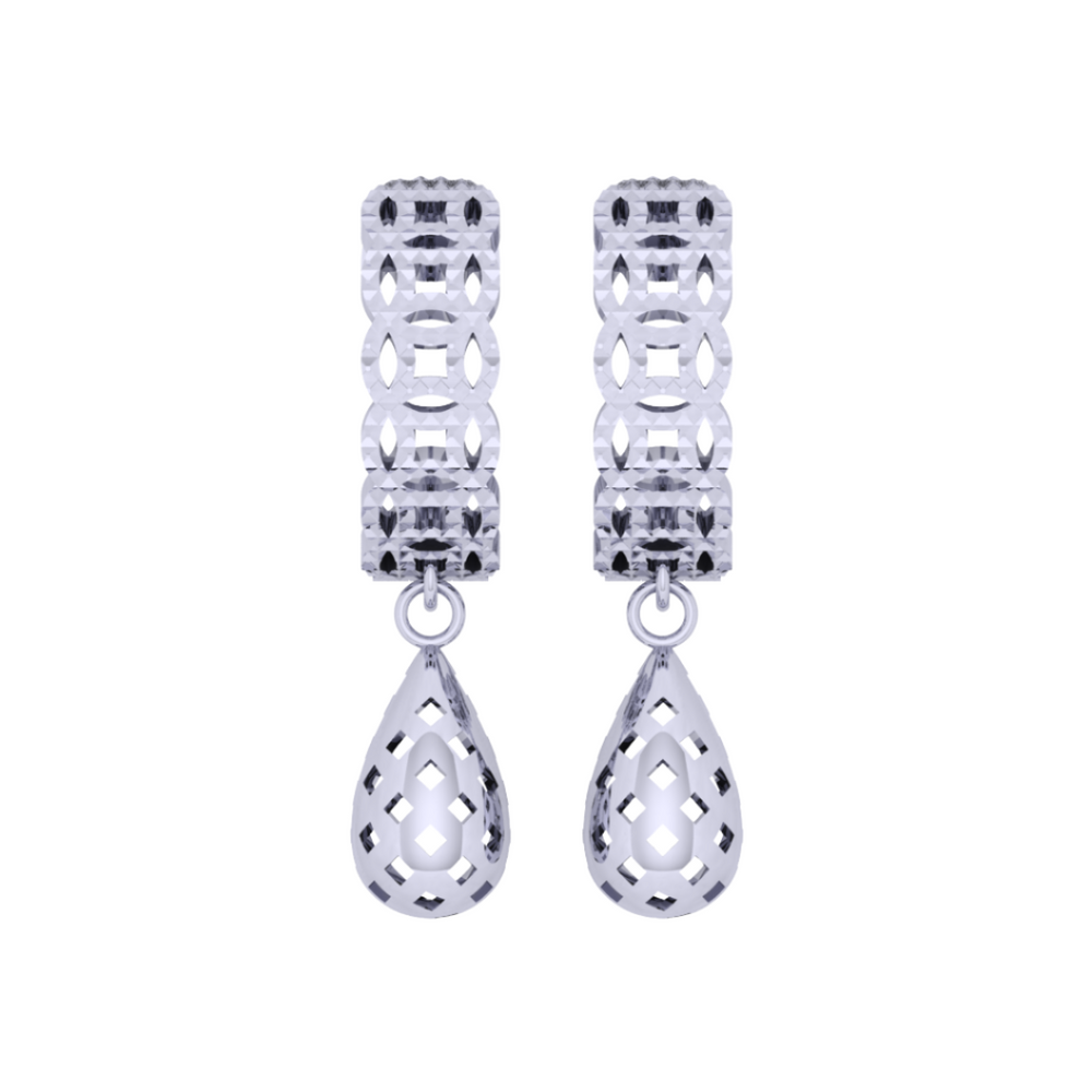 18K Gold Earring E10912