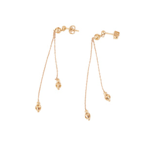18K Gold Earring