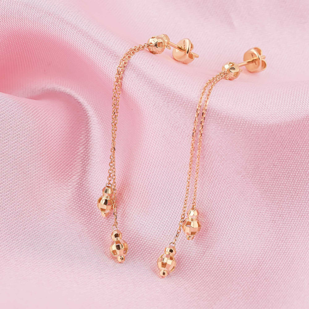 18K Gold Earring E10914