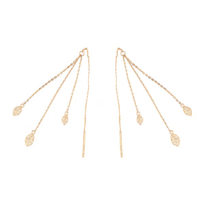 18K Gold Earring