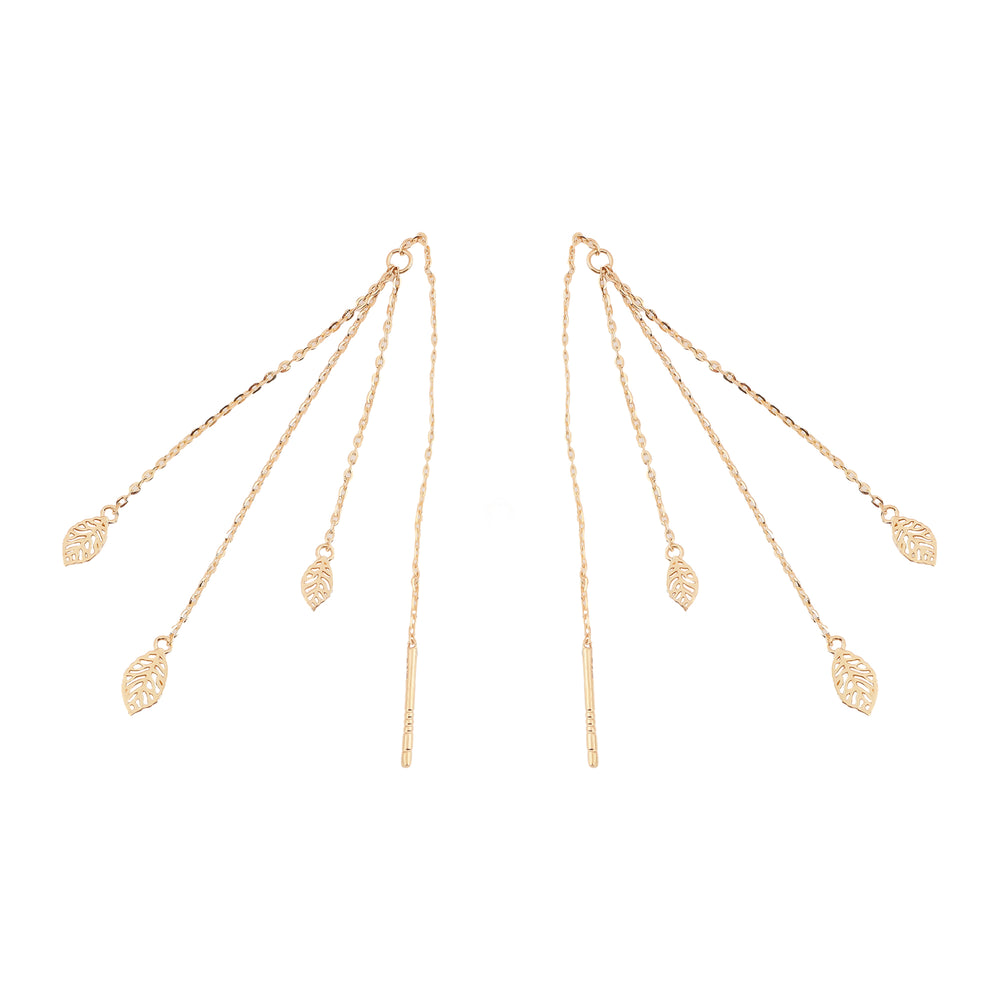 18K Gold Earring E10917