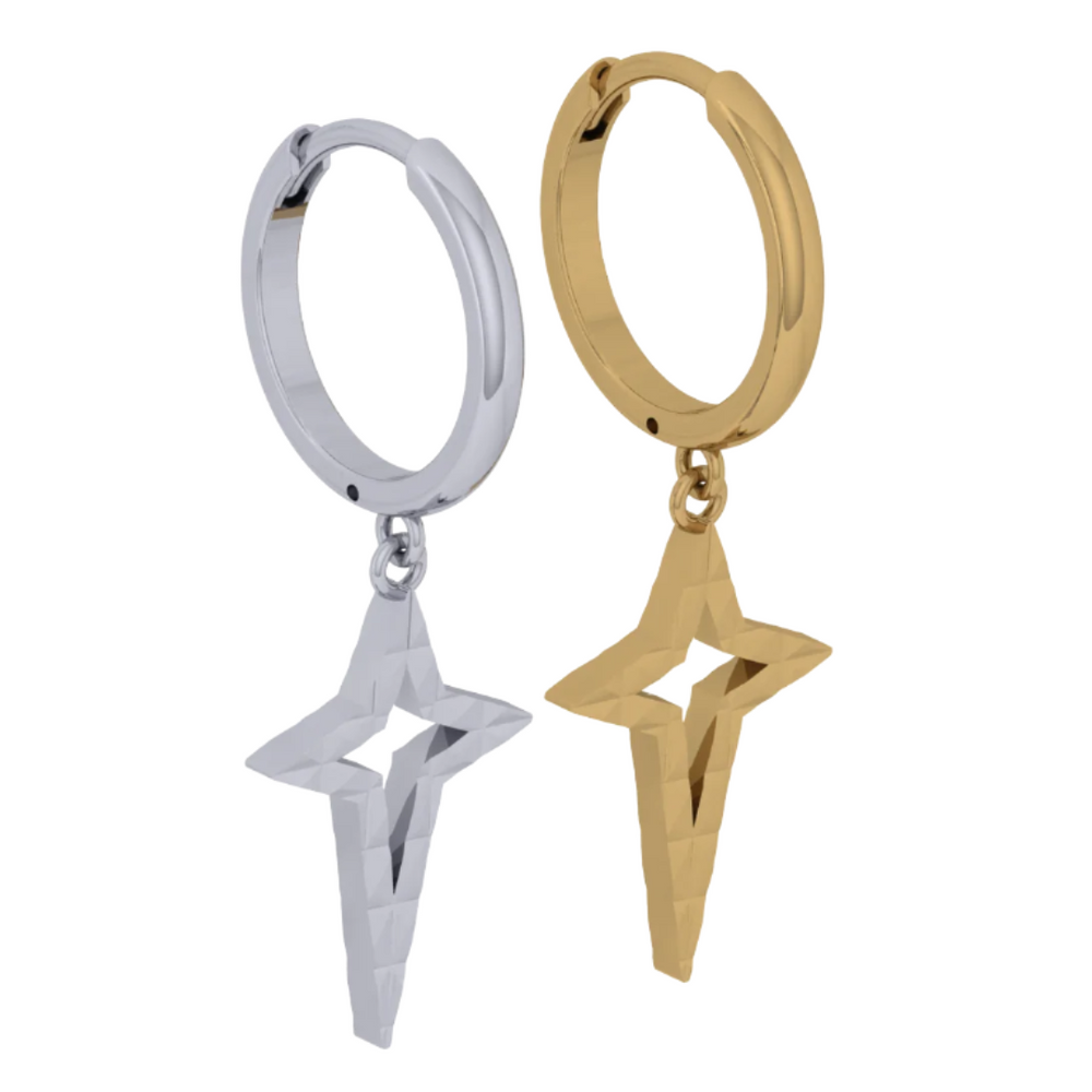 18K Gold Earring
