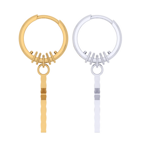 18K Gold Earring