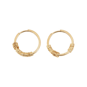 18K Gold Earring