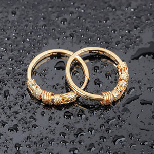 18K Gold Earring