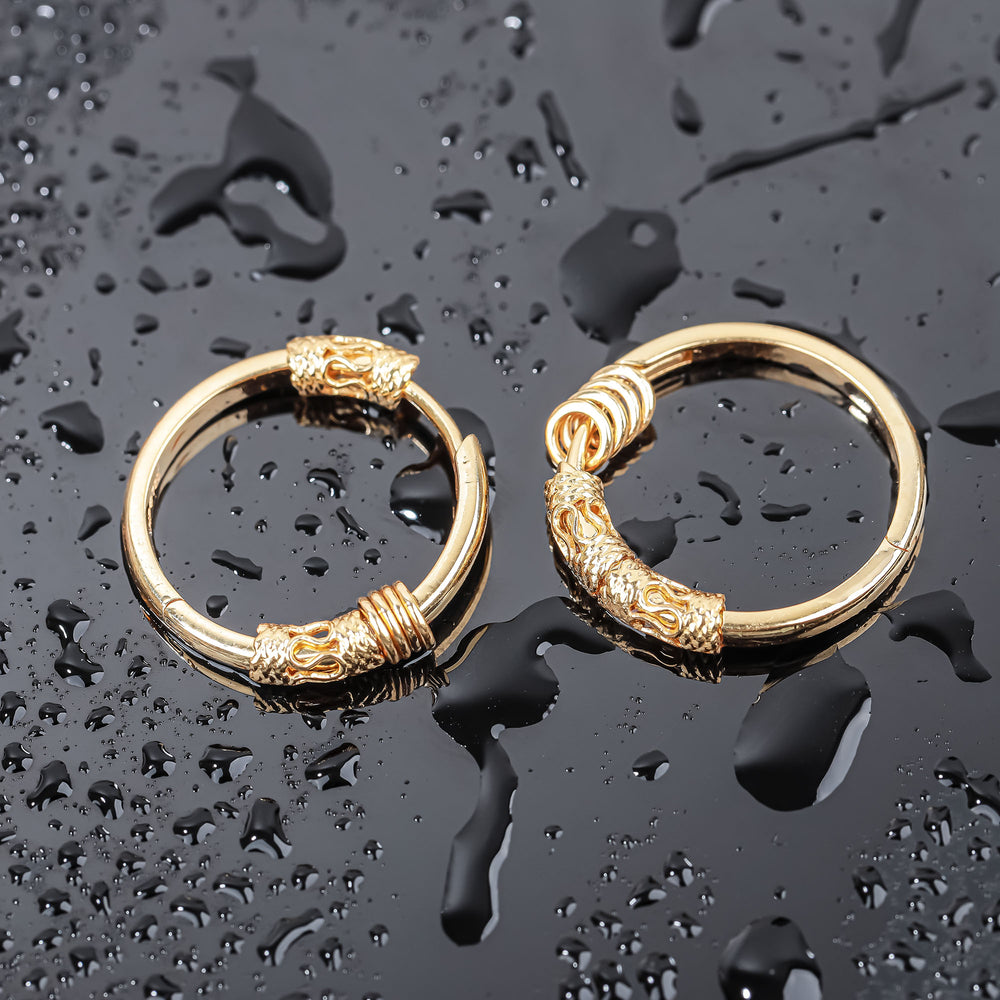 18K Gold Earring E10927