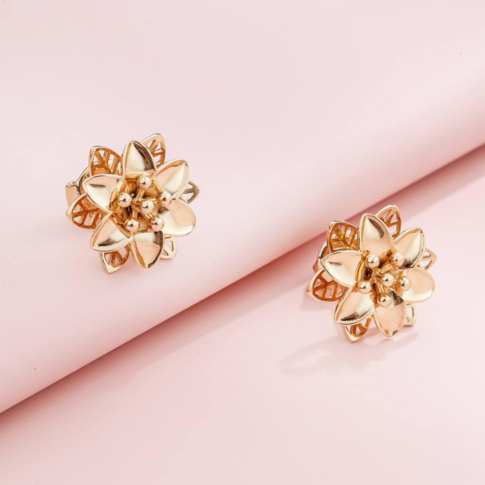 18K Gold Earring