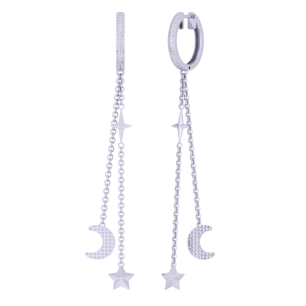 18K Gold Earring E10900