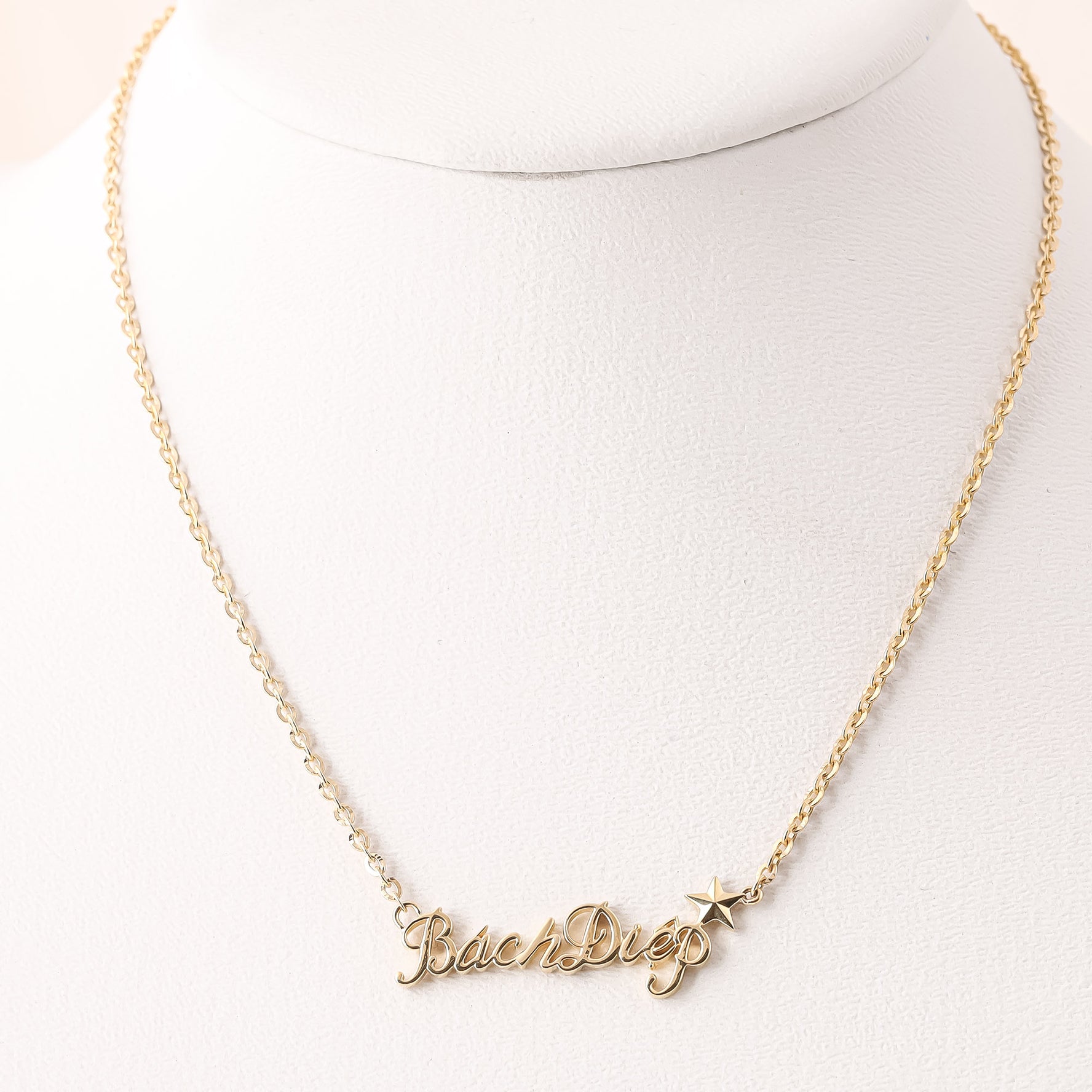 18K Gold Necklace N10216