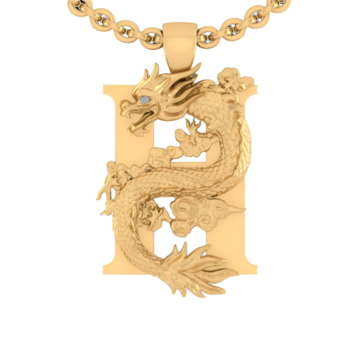 18K Gold Pendant