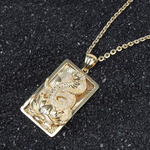 18K Gold Pendant