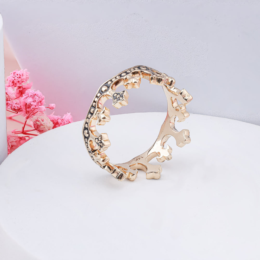 18K Gold Ring D10834
