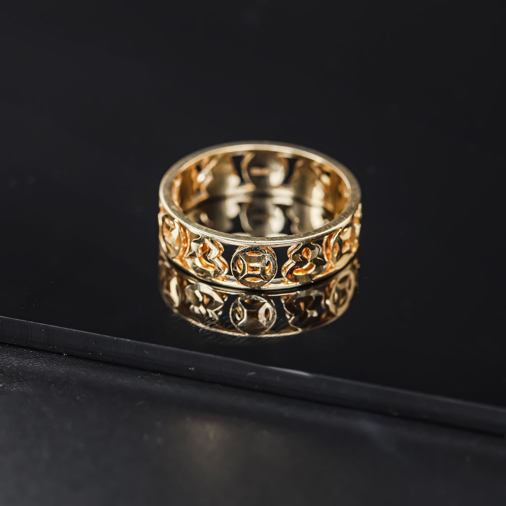18K Gold Ring D10936