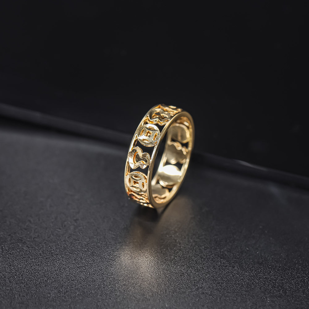 18K Gold Ring D10936