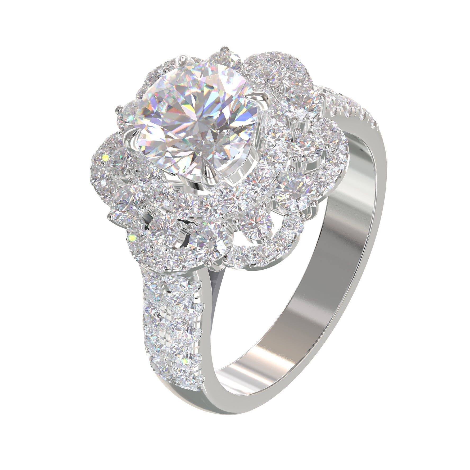 Diamond Ring Mounting B12092