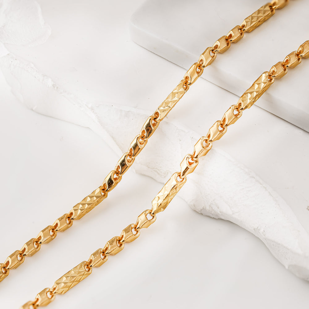 24K Gold Chain C10107