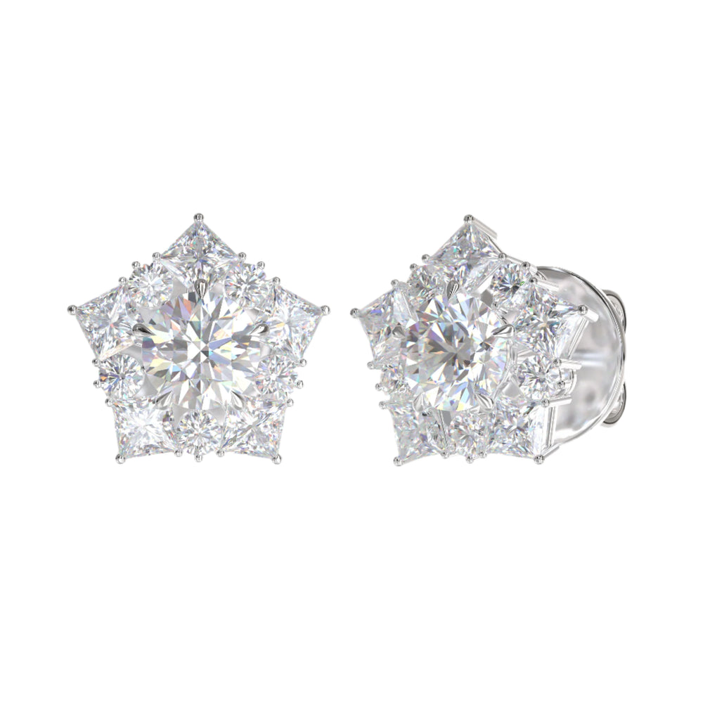 Diamond Earrings Mounting E10788
