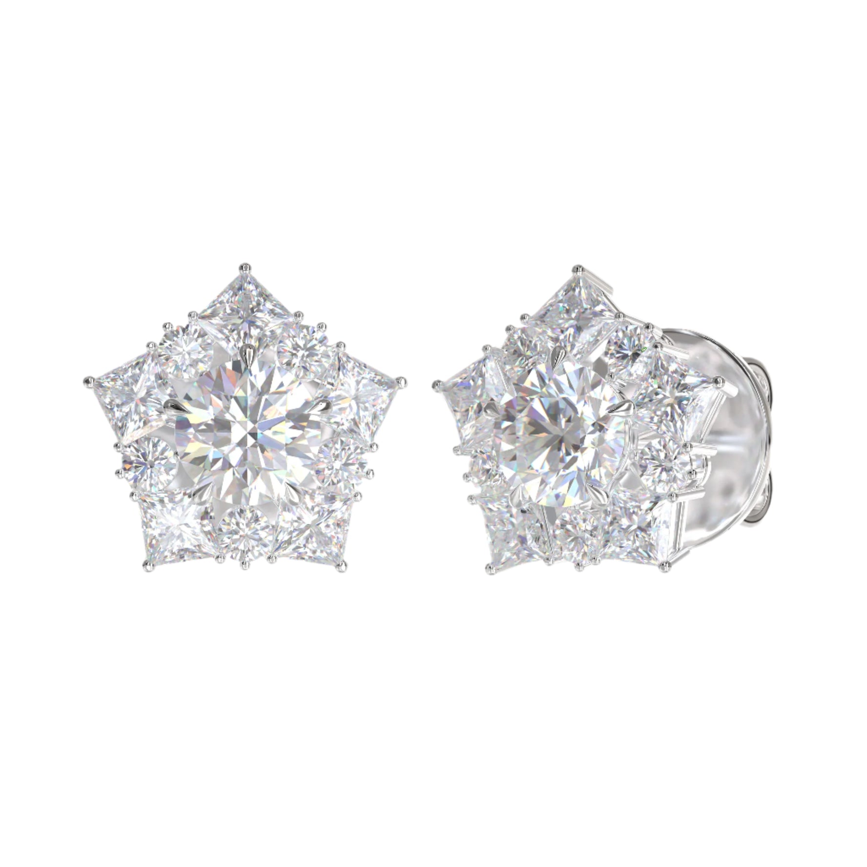 Diamond Earrings Mounting E10788