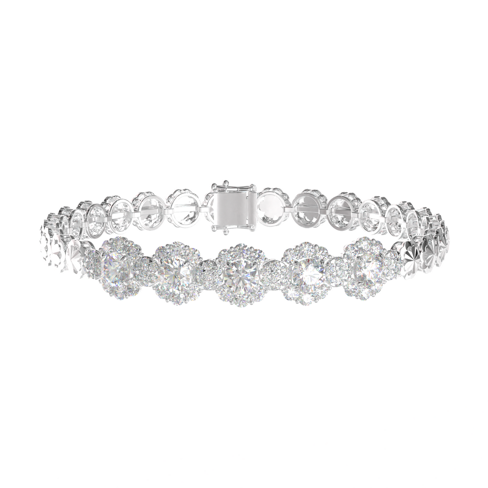 Diamond Bracelet Mounting  L10374