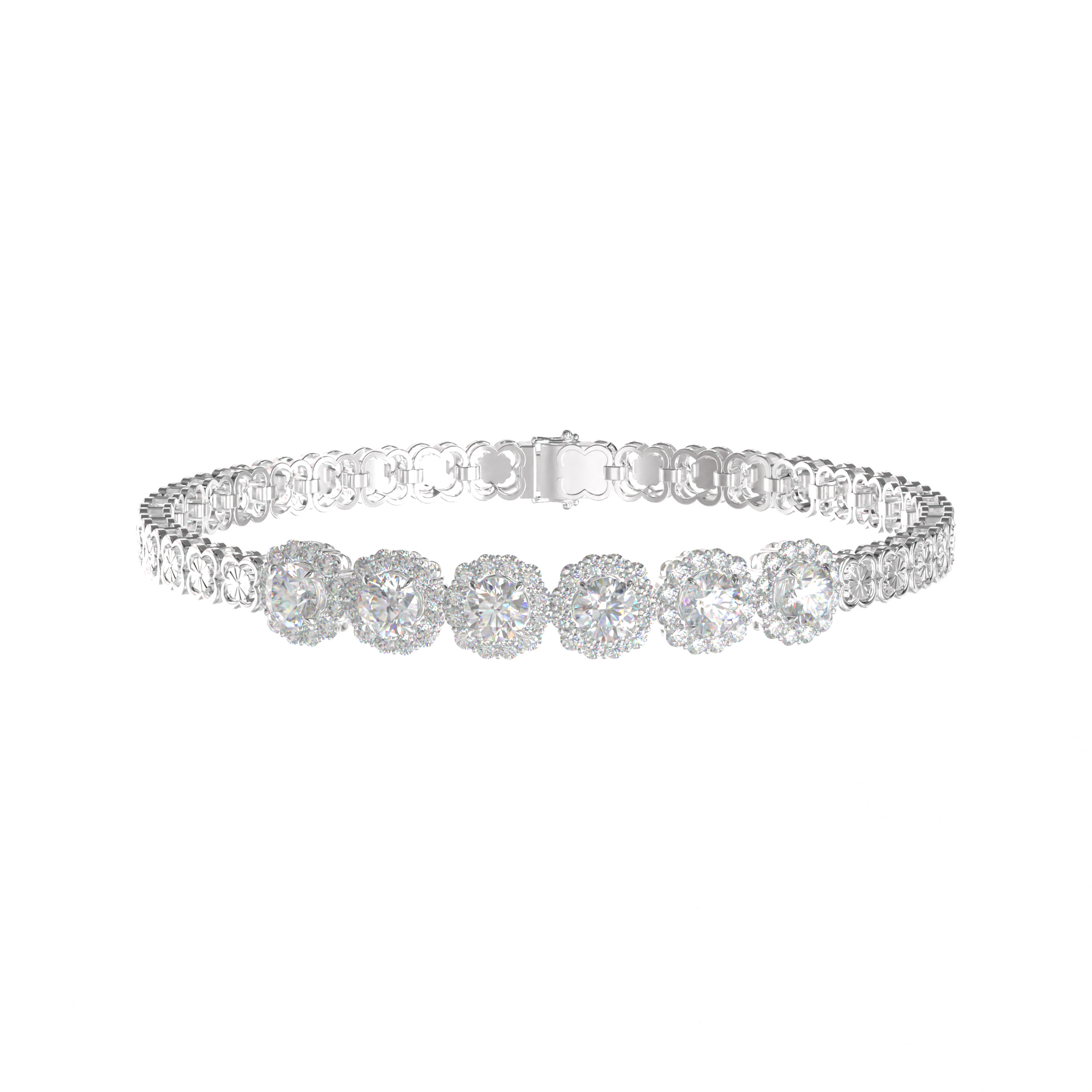Diamond Bracelet Mounting L10302