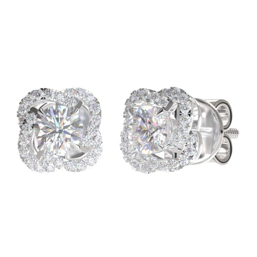 Diamond Earrings Mounting E10249