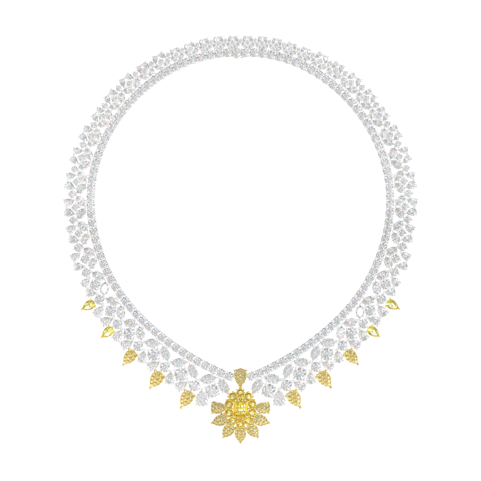 Diamond Necklace Mounting N10144