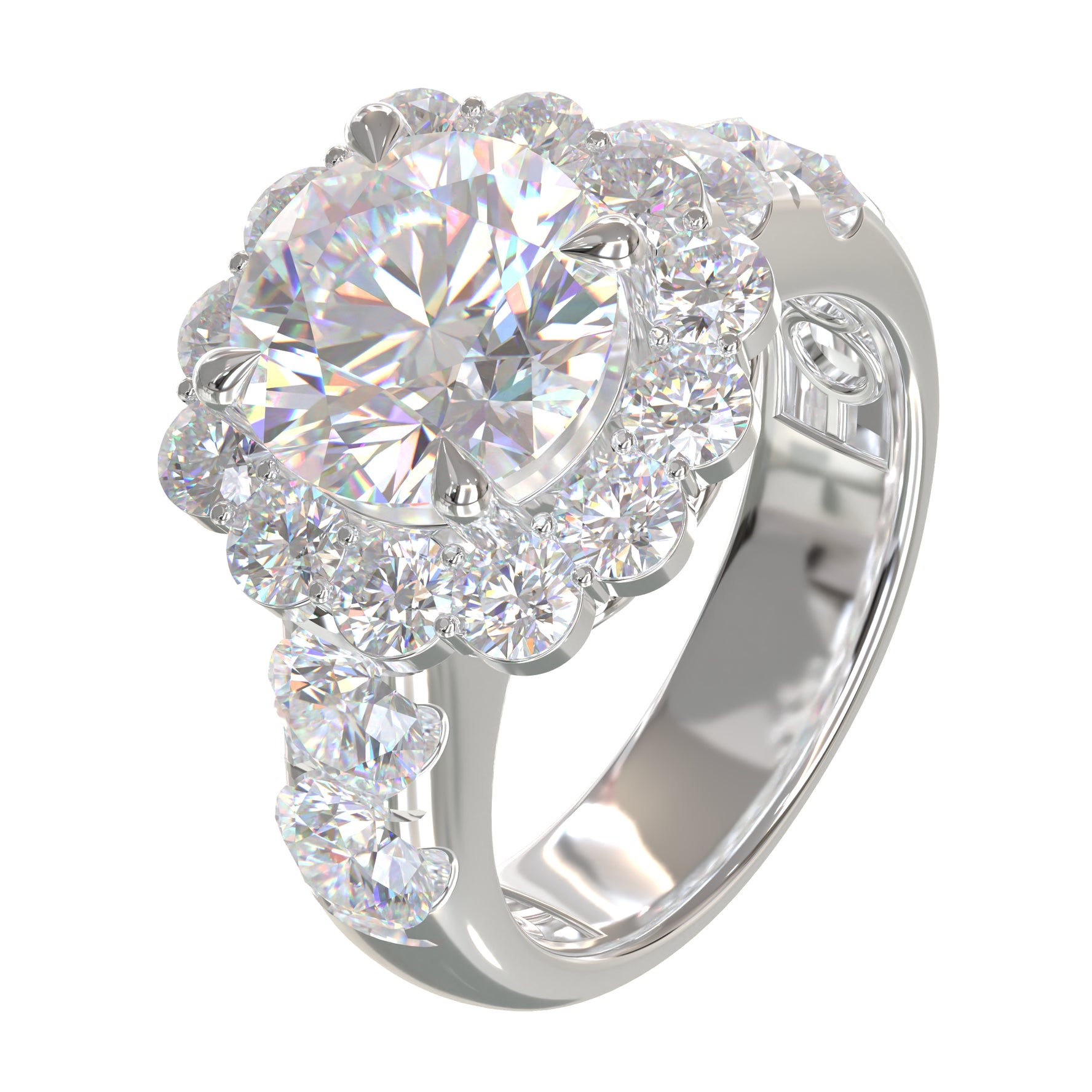 Diamond Ring Mounting B12533