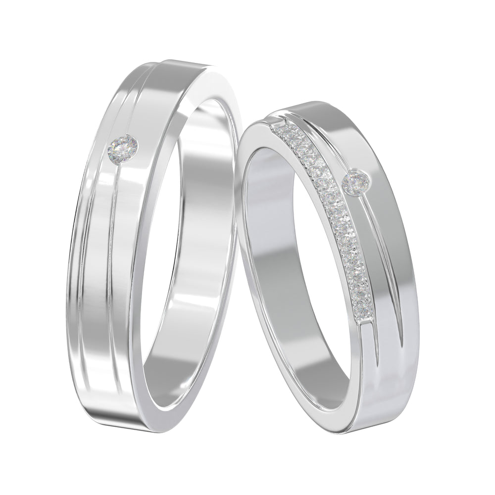 Diamond Wedding Rings D10419