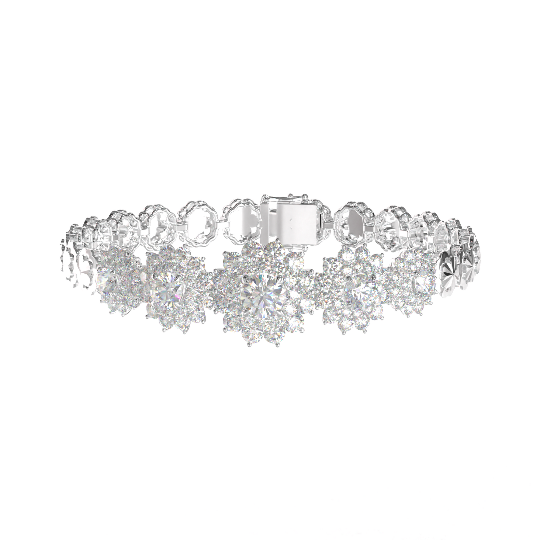 Diamond Bracelet Mounting L10376