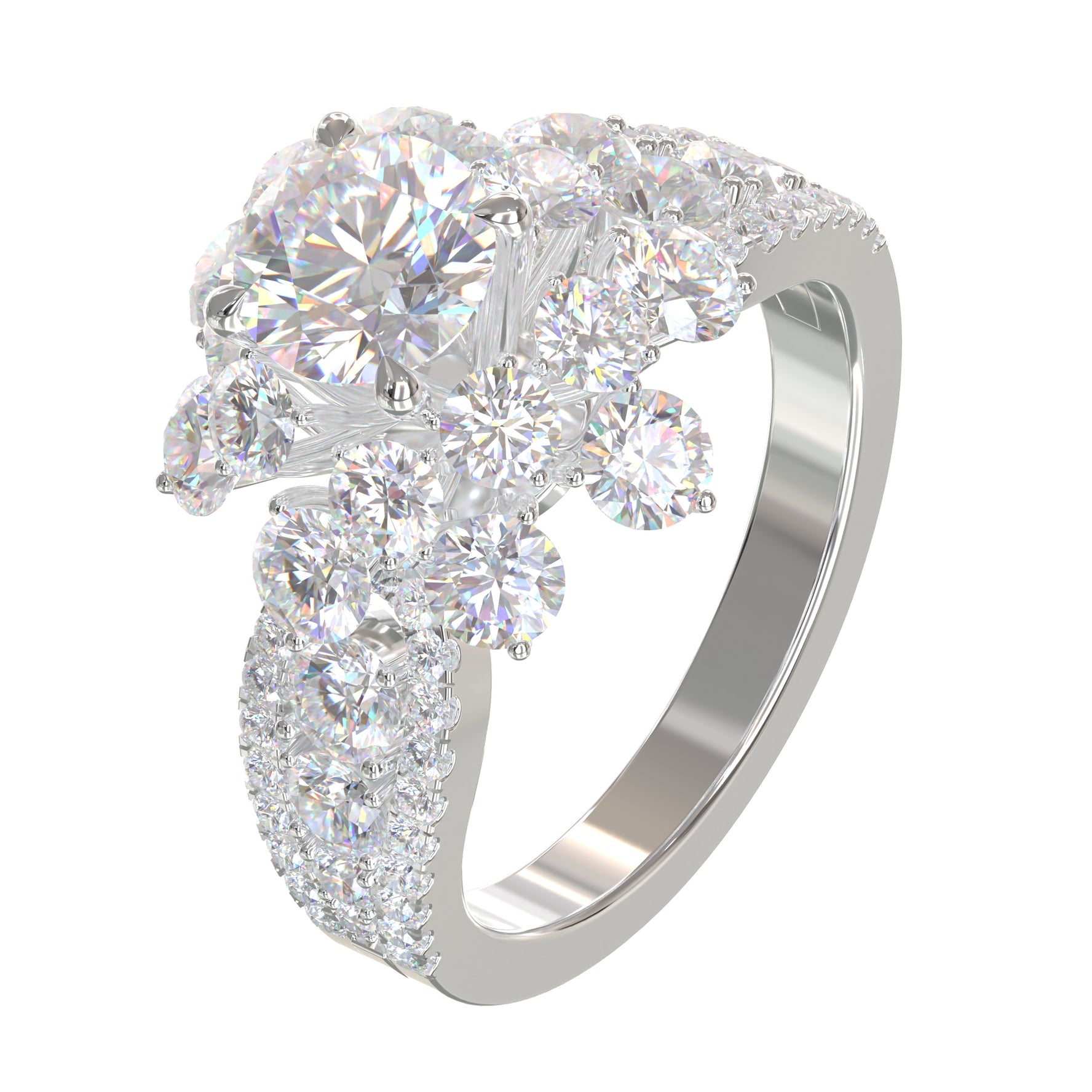 Diamond Ring Mounting B12068