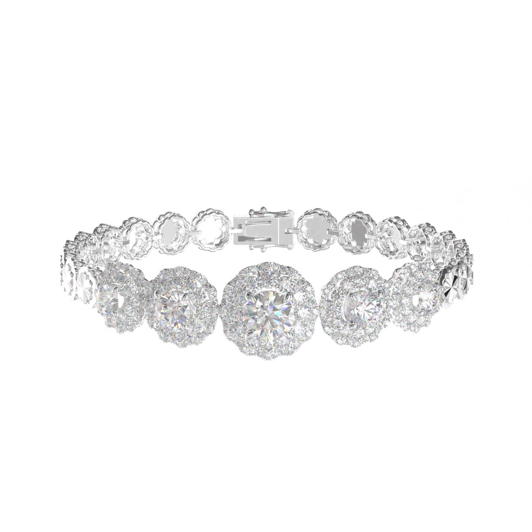 Diamond Bracelet Mounting L10303