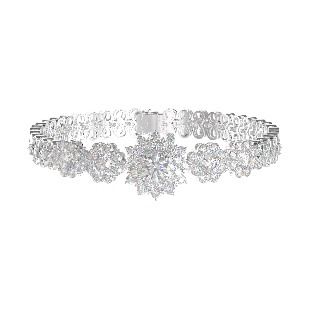 Diamond Bracelet Mounting L10304