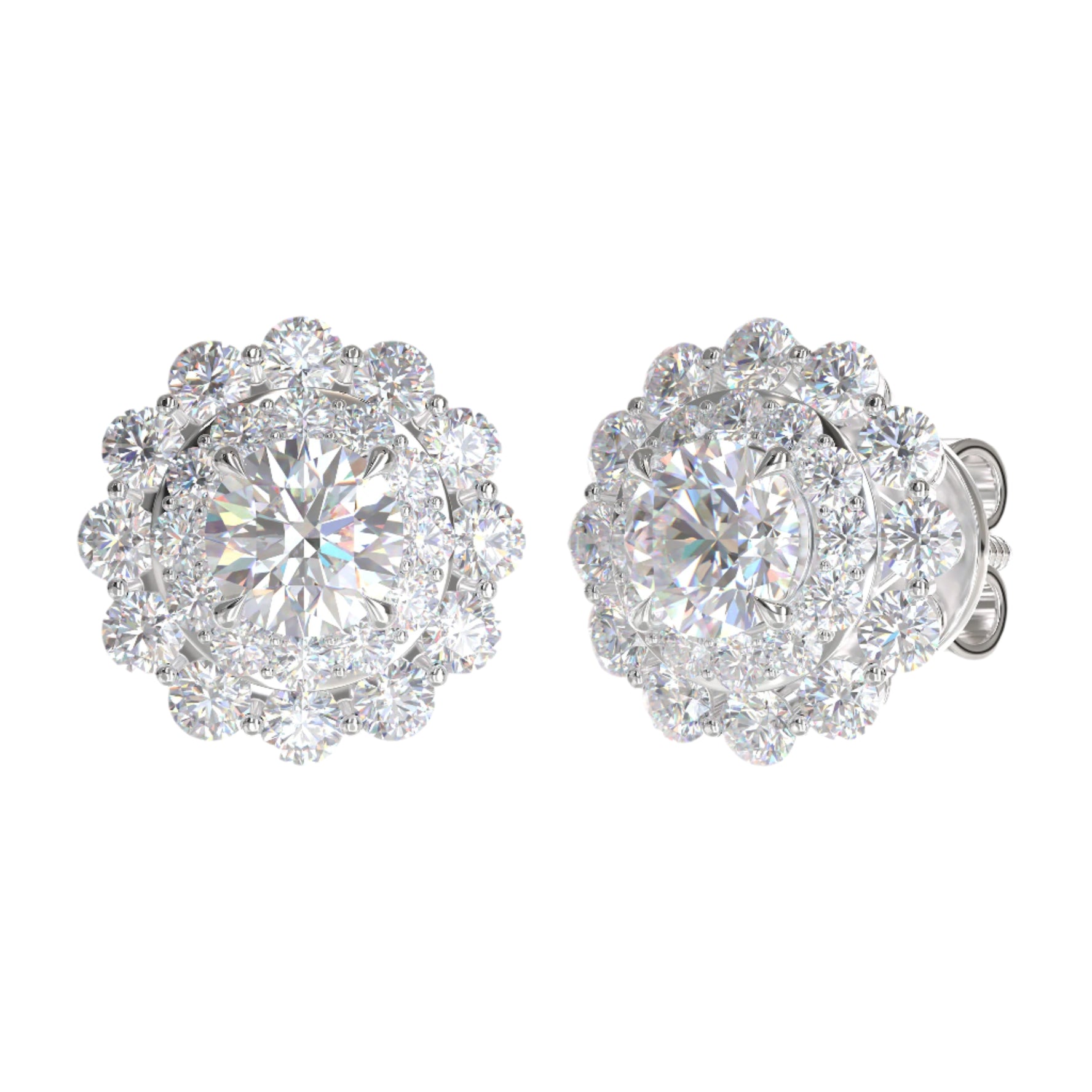 Diamond Earrings Mounting E10778