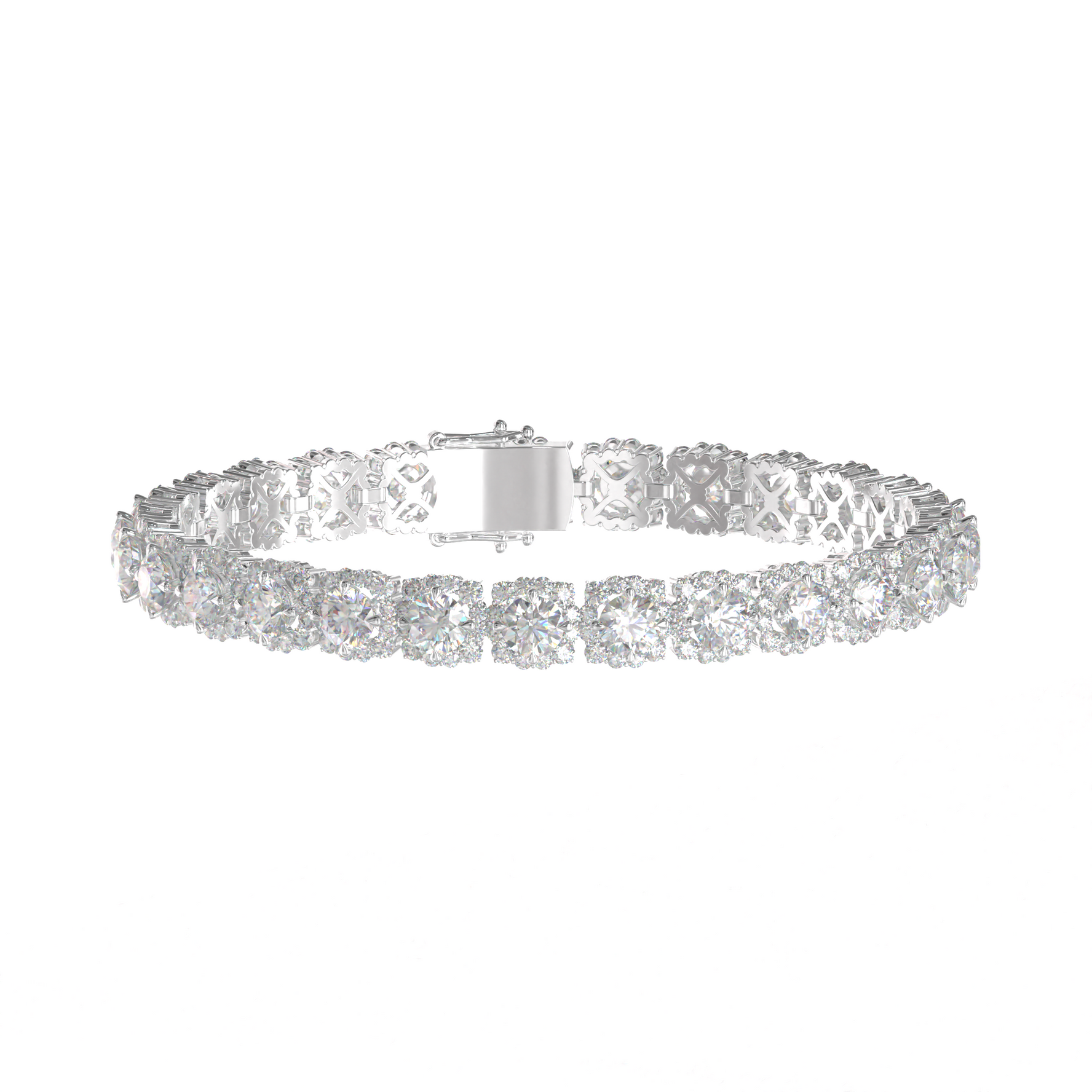 Diamond Bracelet Mounting  L10348
