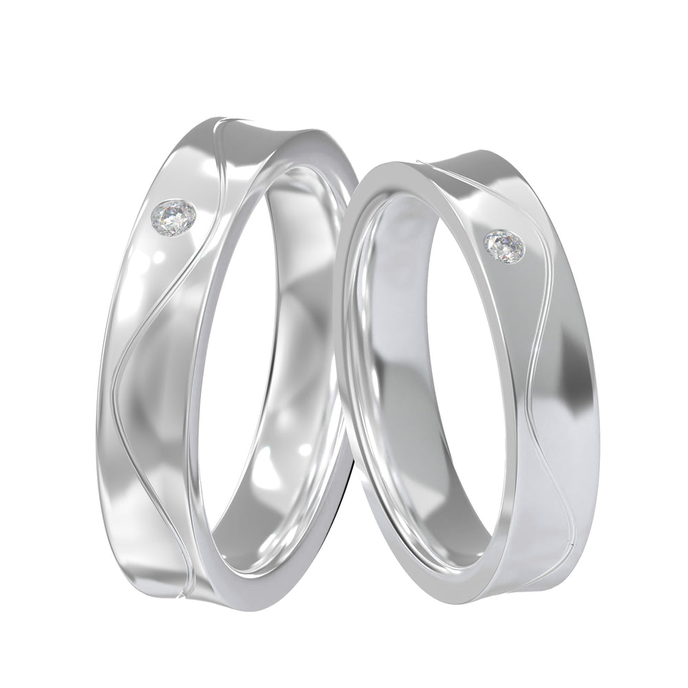 Diamond Wedding Rings D10345