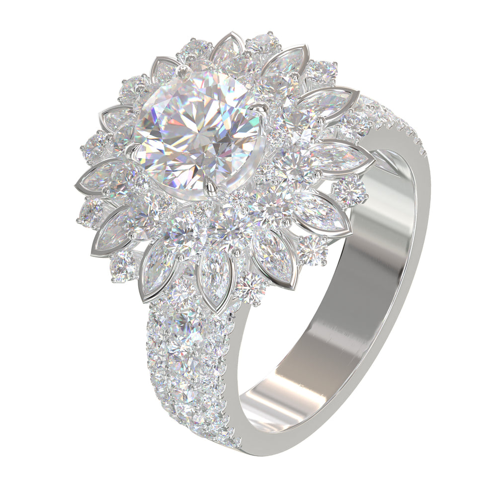 Diamond Ring Mounting B12525