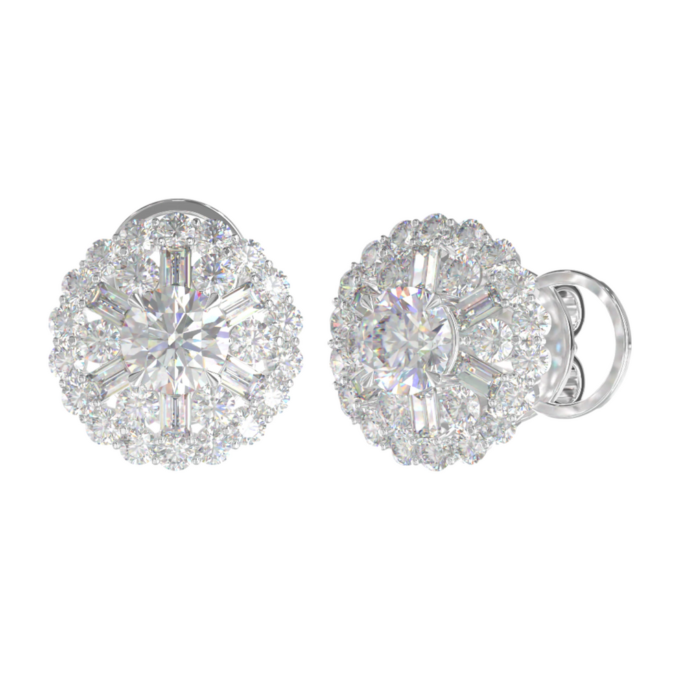 Diamond Earrings Mouting E10987