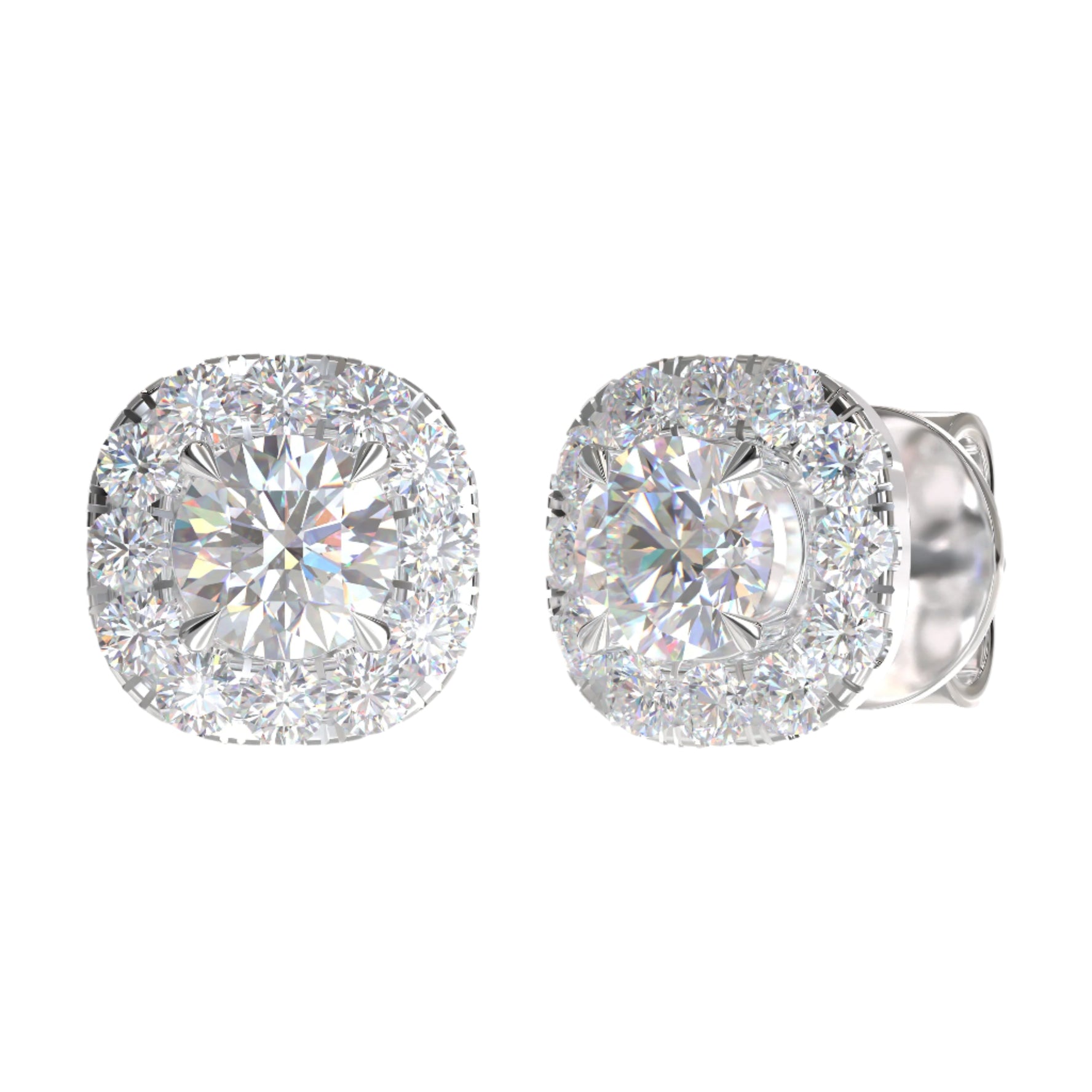 Diamond Earrings Mounting E10872