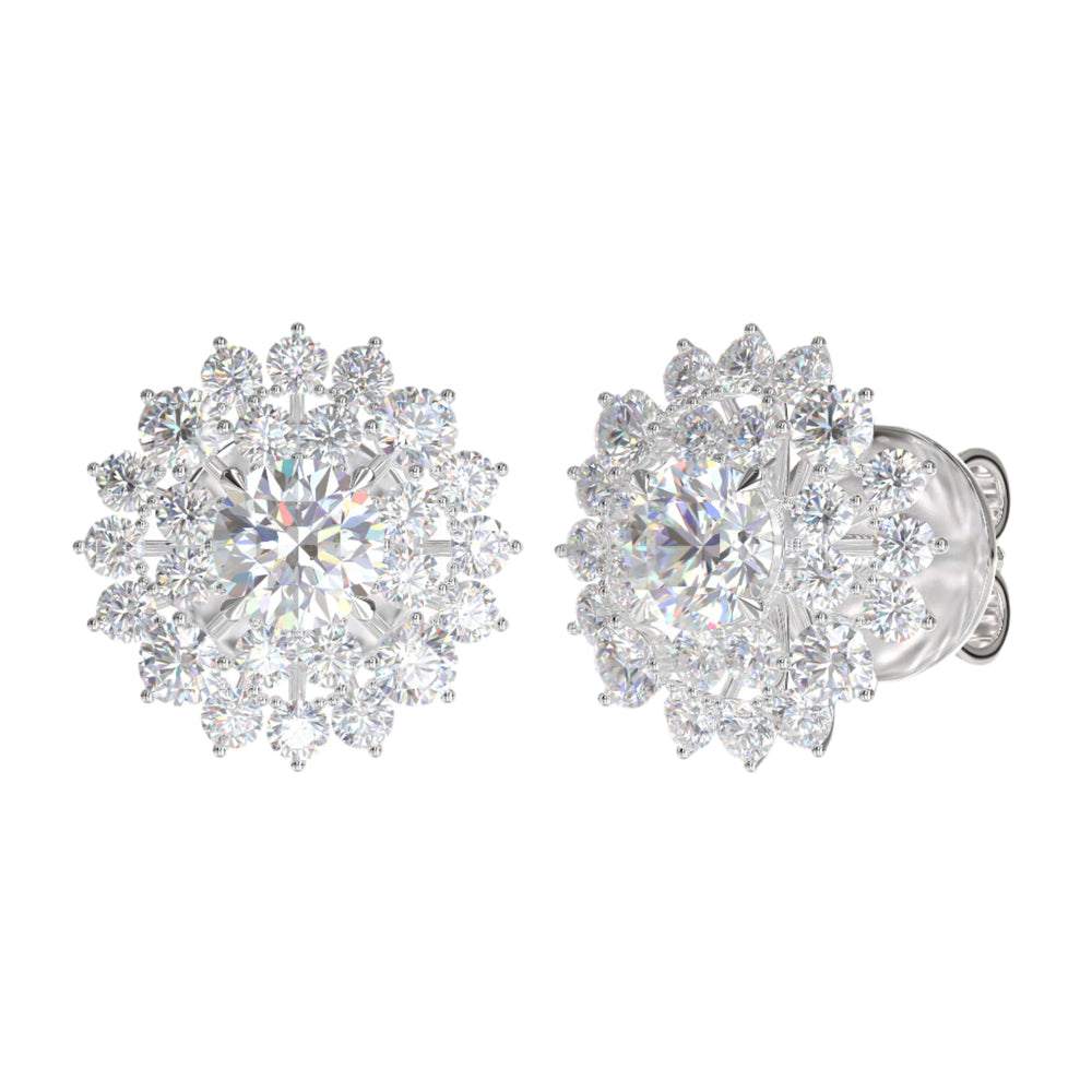 Diamond Earrings Mounting E10789