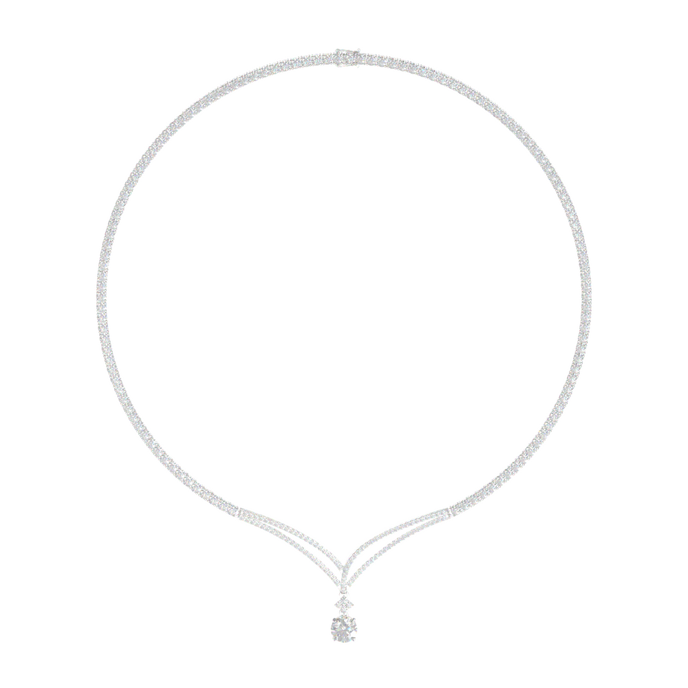 Diamond Necklace Mounting N10035