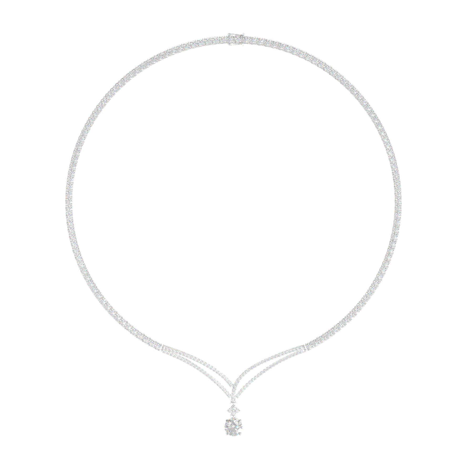 Diamond Necklace Mounting N10035