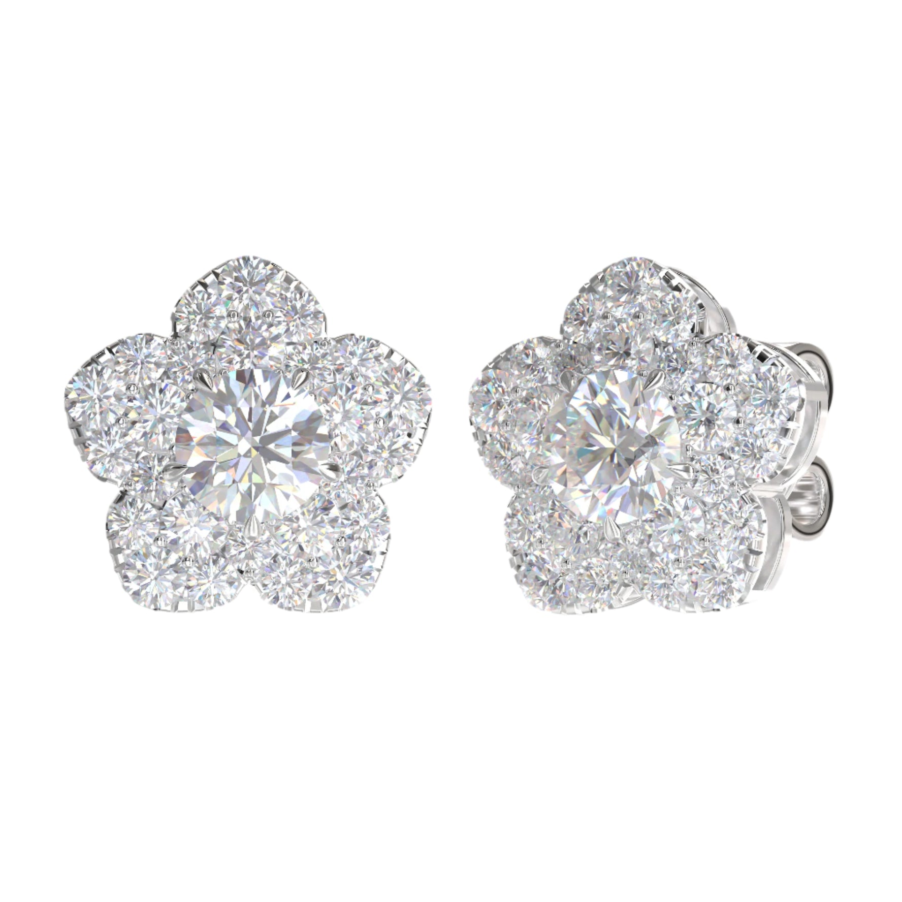 Diamond Earrings Mounting E10780