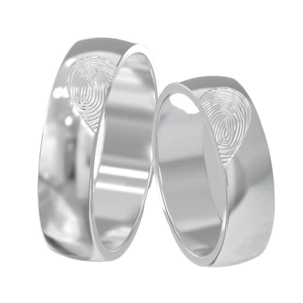 18K Gold Wedding Rings D10884