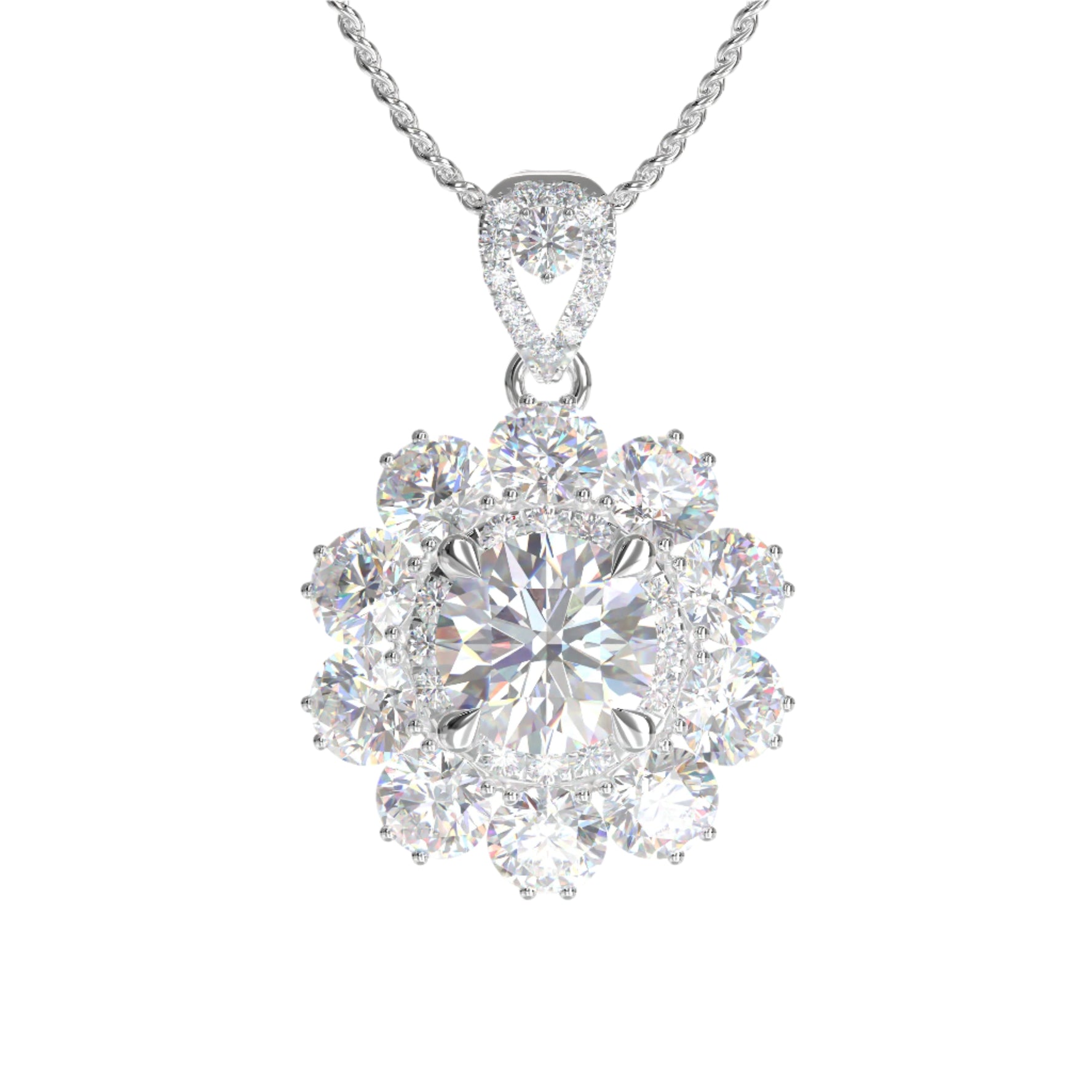 Diamond Pendant Mounting P10753