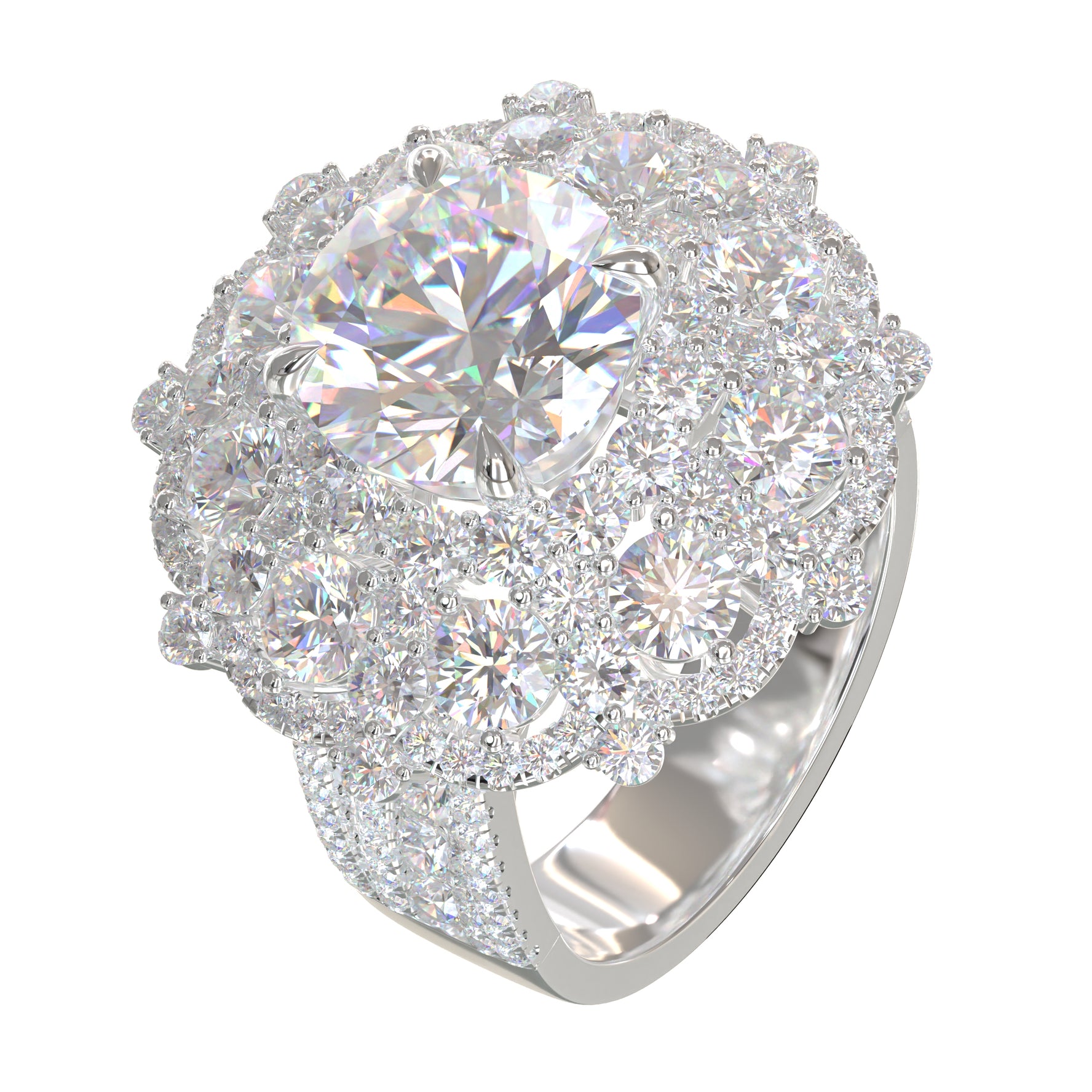 Diamond Ring Mounting B12028