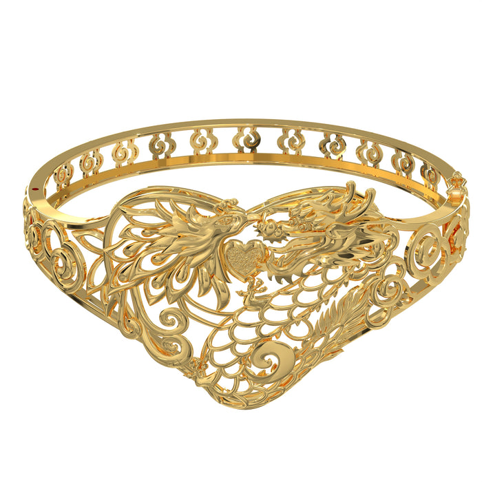 24K Gold Bangle