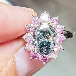 GIA Certified Natural 2.00 Carat Deep Blue Diamond