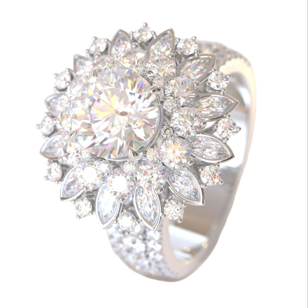 Diamond Ring Mounting B12525