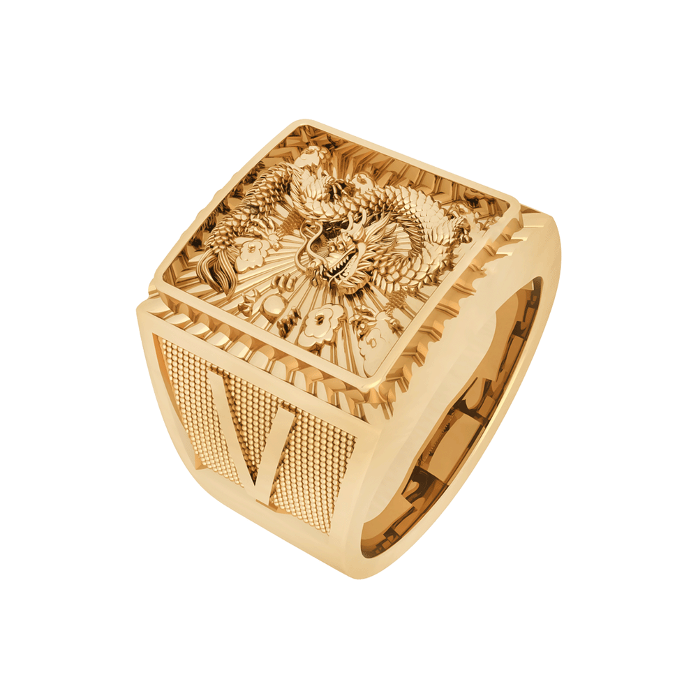24K Gold Ring D10693